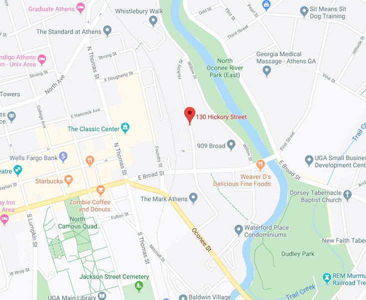 Map of The Mark Athens