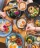 table covered in breakfast dishes