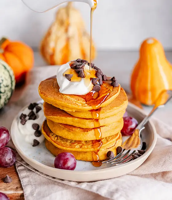 stack of pancakes