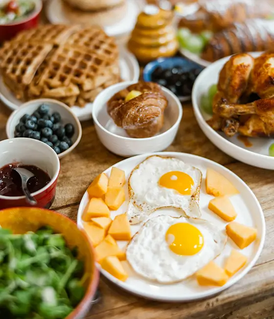 breakfast dishes