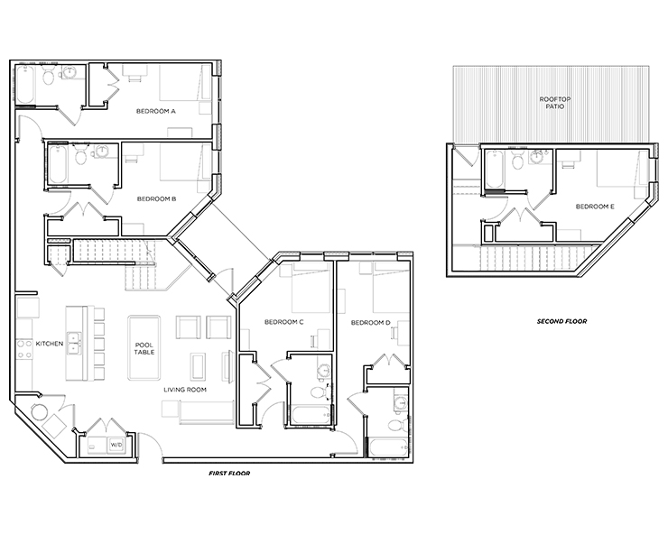 Hackney - 5x5 Floor plan