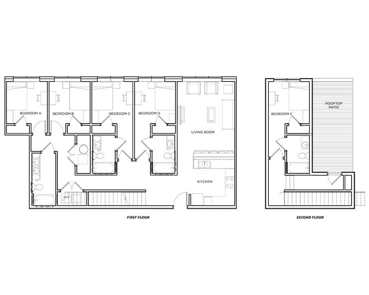 Kingston - 5x5 Floor plan