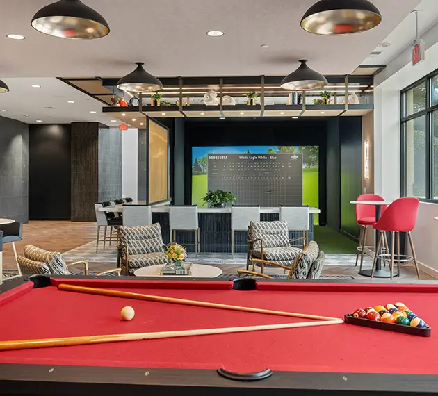pool table